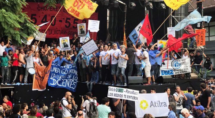 Los trabajadores dijimos ¡BASTA!