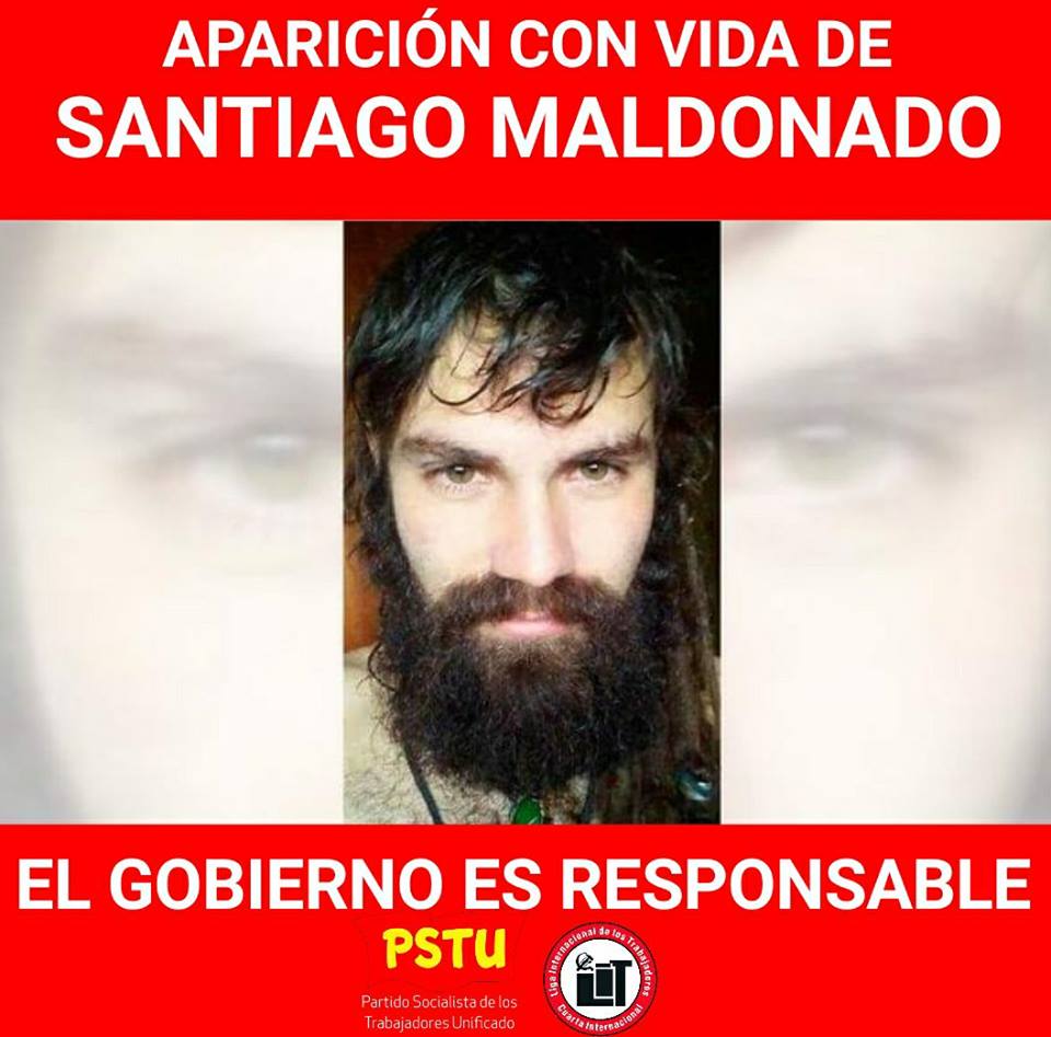 APARICIÓN CON VIDA DE SANTIAGO MALDONADO. BULLRICH DEBE RENUNCIAR
