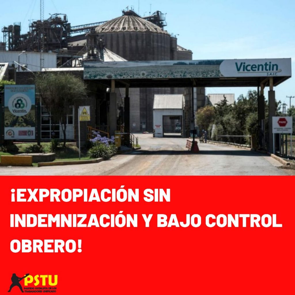 ESTATIZACIÓN DEL 100% DE VICENTÍN SIN INDEMNIZACIÓN