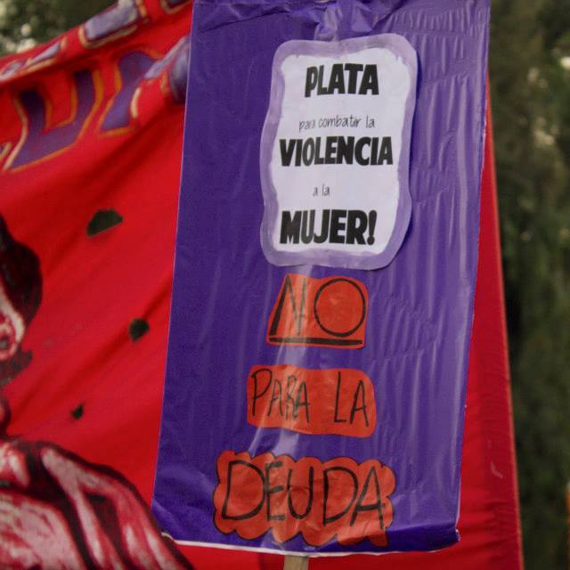 Con Macri y FMI no hay Ni una menos