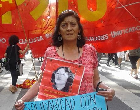 Segunda jornada del juicio por la desaparición y asesinato de Ana María Martínez “Estamos acá porque queremos justicia”