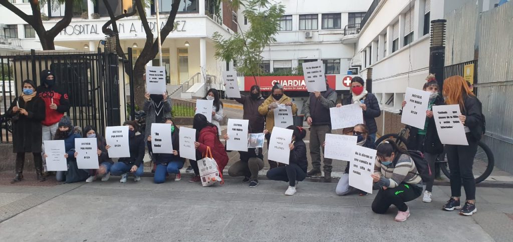 MARÍA lENCINA:DESIDIA Y MUERTE A LAS 38 SEMANAS DE EMBARAZO