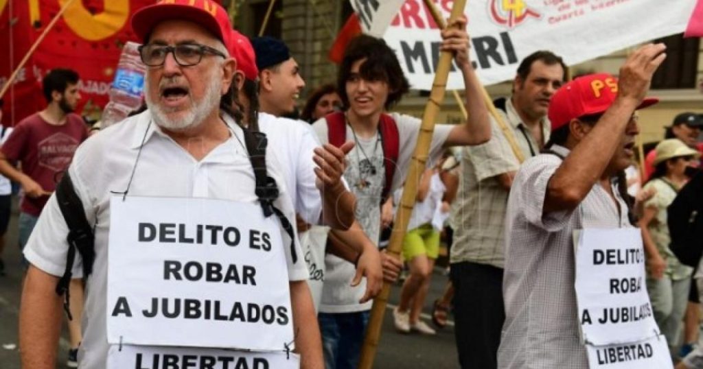 LUCHEMOS CONTRA EL NUEVO ROBO A LOS JUBILADOS