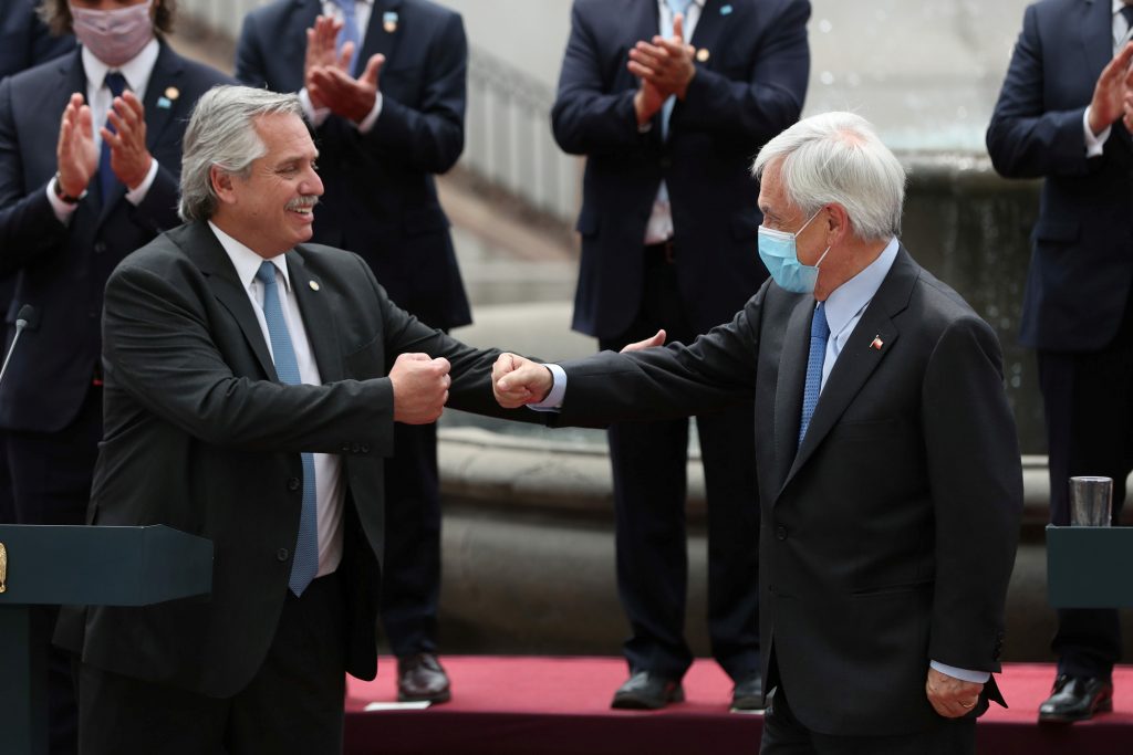 FRENTE A LA VISITA DE ALBERTO FERNÁNDEZ A CHILE